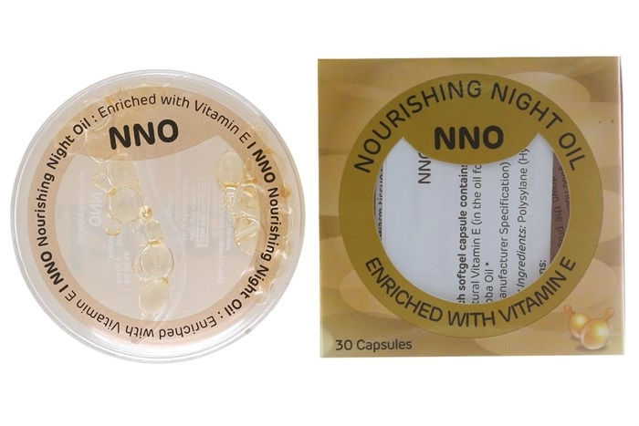 Dầu dưỡng da ban đêm NNO Nourishing Night Oil hộp 1 lọ 30 viên