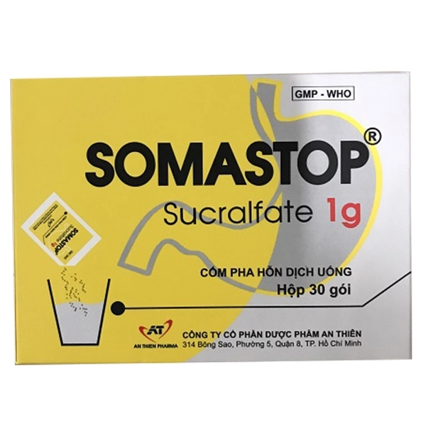 Cốm pha hỗn dịch Somastop An Thiên hộp 30 gói