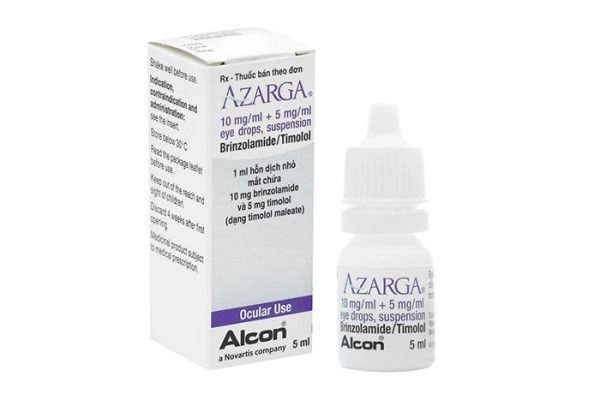 Thuốc nhỏ mắt Azarga hộp 1 lọ 5ml