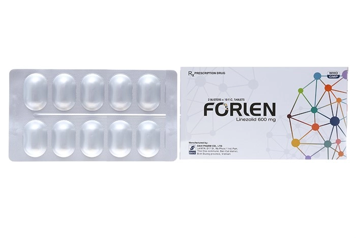 Thuốc kháng sinh Forlen hộp 20 viên