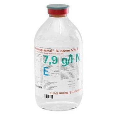 Cung cấp amino acid dung dịch truyền tĩnh mạch Aminoplasmal 5% B.Braun chai x 250ml