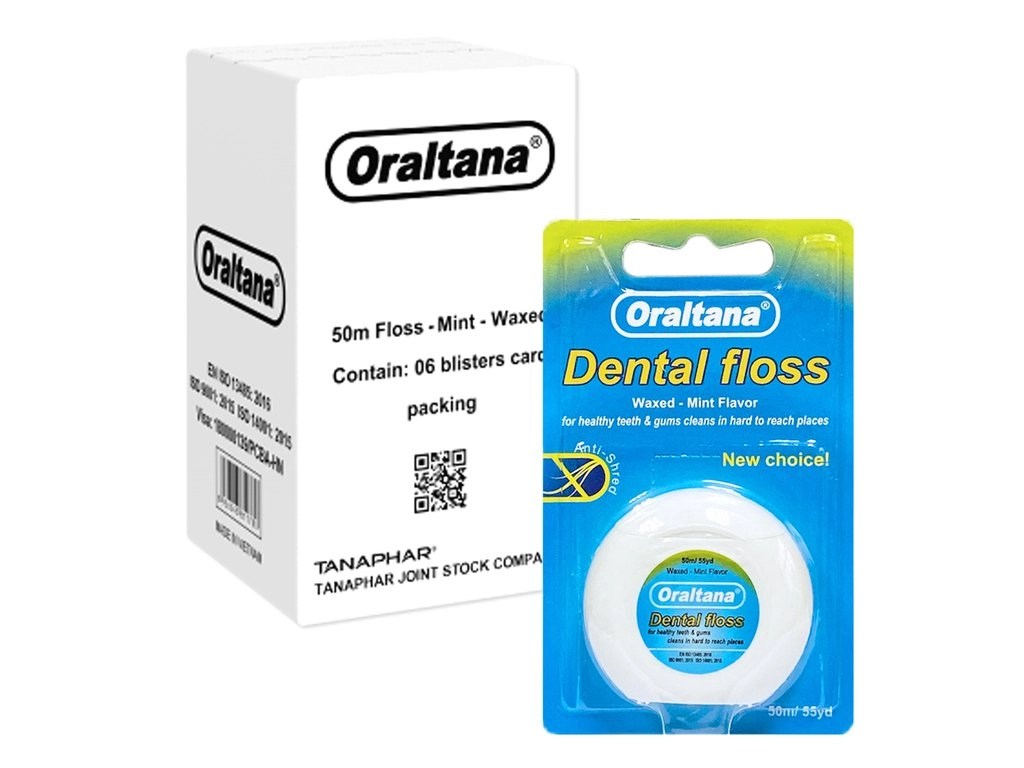 Chỉ nha khoa Oraltana hộp 6 cuộn