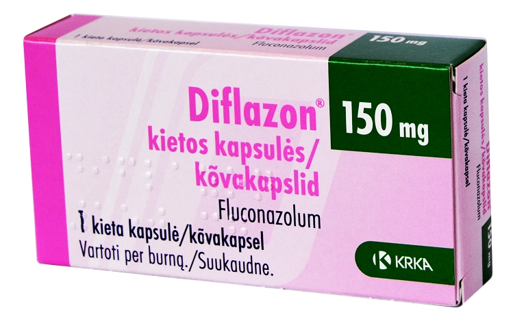 Thuốc kháng nấm Diflazon 150mg hộp 1 viên