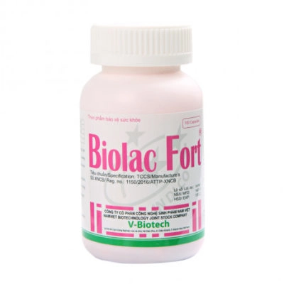 Men vi sinh Biolac Fort lọ 100 viên