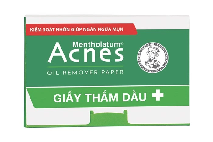 Giấy thấm dầu ngăn ngừa mụn Acnes gói 100 miếng