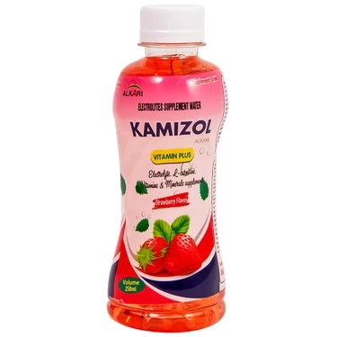 Hỗ trợ giải nhiệt, tăng cường đề kháng vị dâu nước bù điện giải Kamizol thùng 24 chai x 250ml