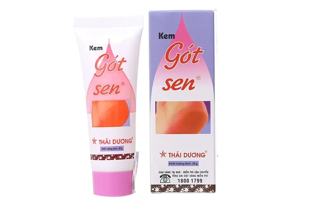 Kem Gót Sen Thái Dương hộp 1 tuýp 20g