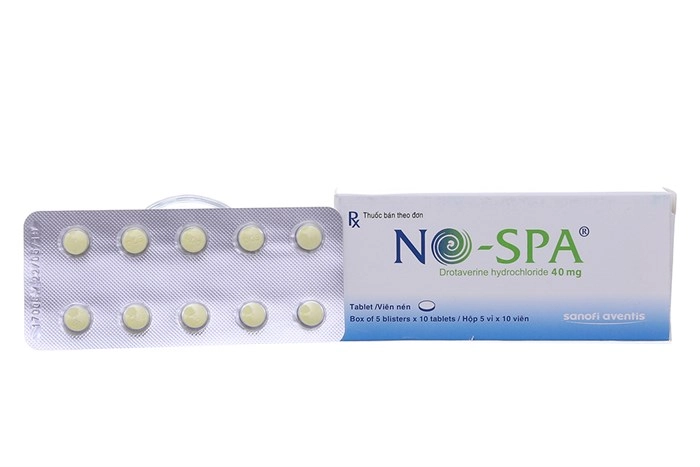 Thuốc chống co thắt cơ trơn No - spa 40mg hộp 50 viên