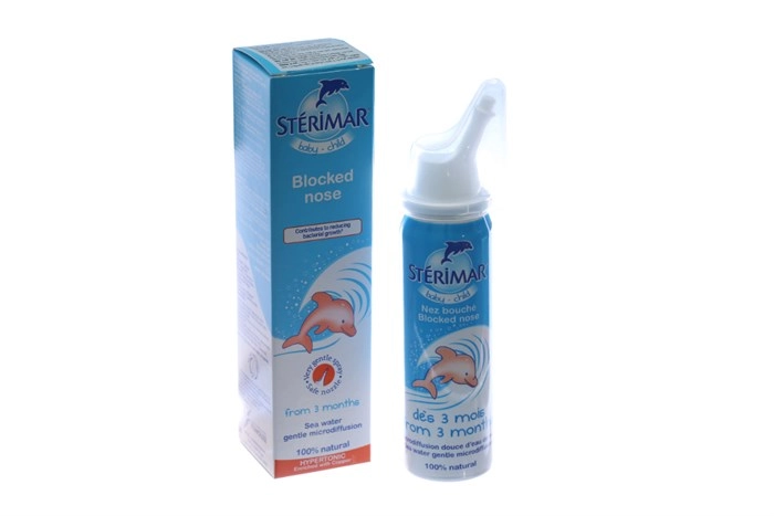 Nước biển xịt mũi trẻ em Stérimar Blocked Nose Baby chai 50ml