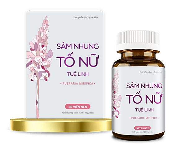 Sinh lí, nội tiết tố nữ Sâm Nhung Tố Nữ Tuệ Linh hộp 1 lọ 30 viên