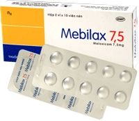 Thuốc giảm đau nhức xương khớp Mebilax 7.5 DHG hộp 2 vỉ x 10 viên