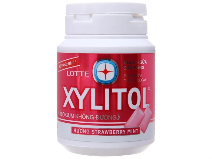 XYLITOL (Strawberry mint) lọ 58g