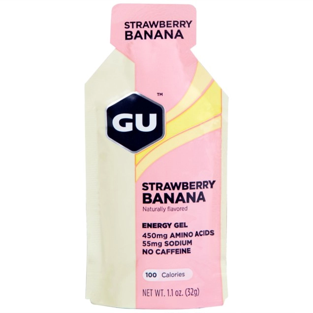 Cung cấp dinh dưỡng và năng lượng thực phẩm bổ sung GU Energy Gel Strawberry Banana gói 32g
