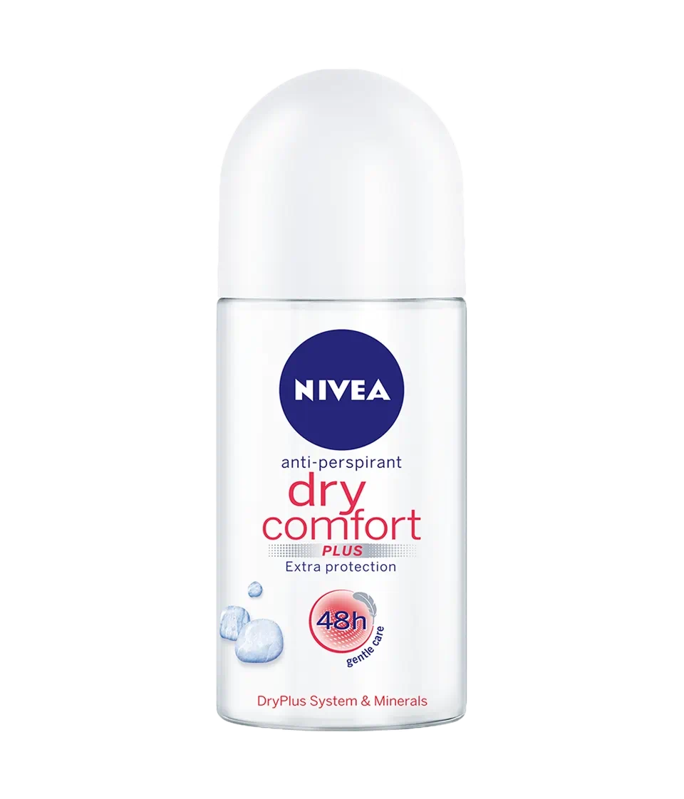Lăn ngăn mùi Nivea Dry Comfort Plus chai 50ml