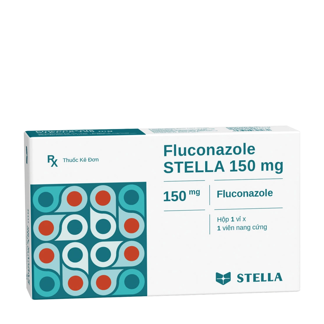 Thuốc trị nấm Fluconazole Stella 150mg hộp 1 viên