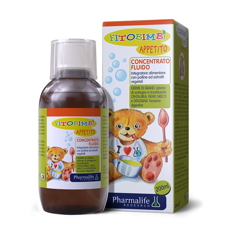 Siro trị biếng ăn Fitobimbi Appetito  hộp 1 chai 200ml