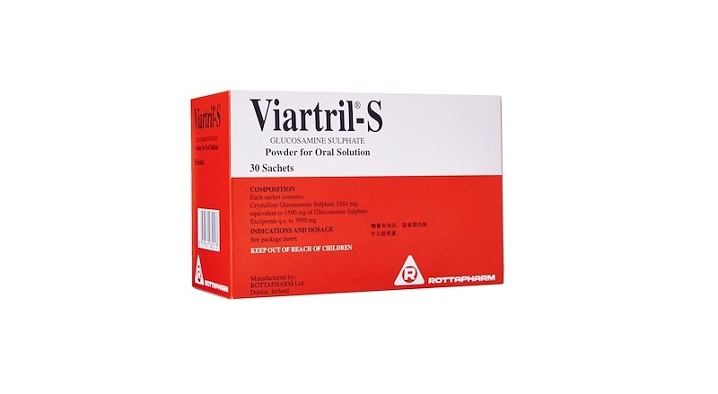 Bột pha dung dịch uống Viartril-S hộp 30 gói x 1,5g