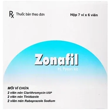 H. Pylori Kit Zonafil Hà Tây hộp 7 kit