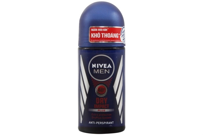 Lăn ngăn mùi Nivea Men Dry Impact Plus chai 50ml