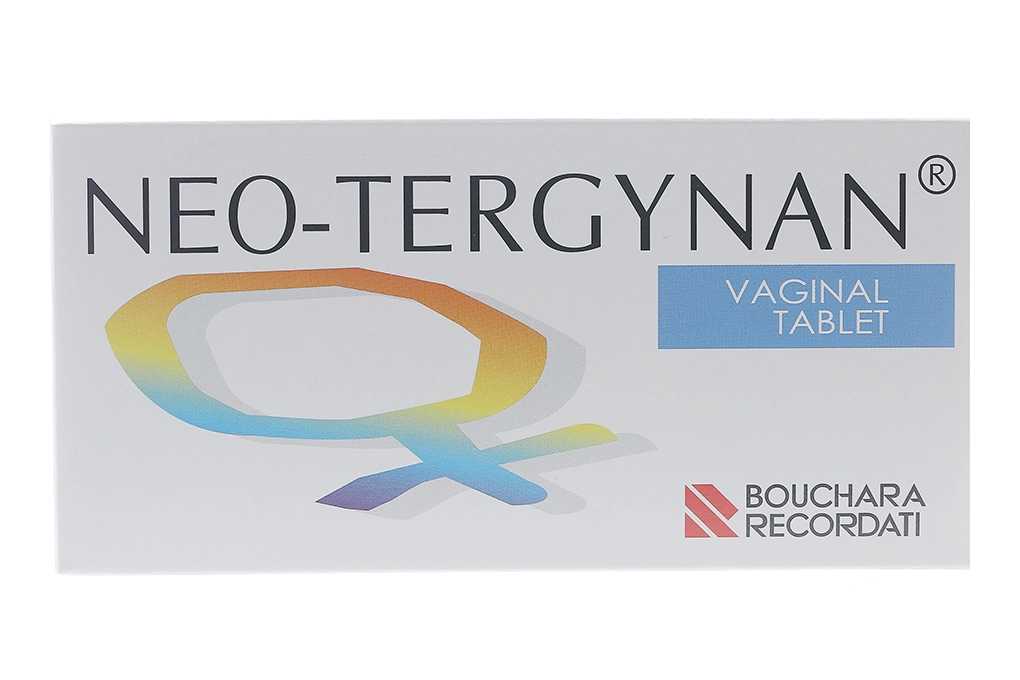 Viên đặt trị viêm âm đạo Neo-Tergynan hộp 10 viên