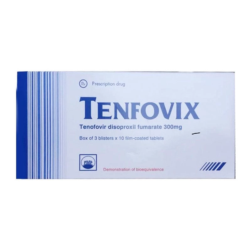 Thuốc kháng virus Tenfovix 300mg (Pymepharco) hộp 30 viên