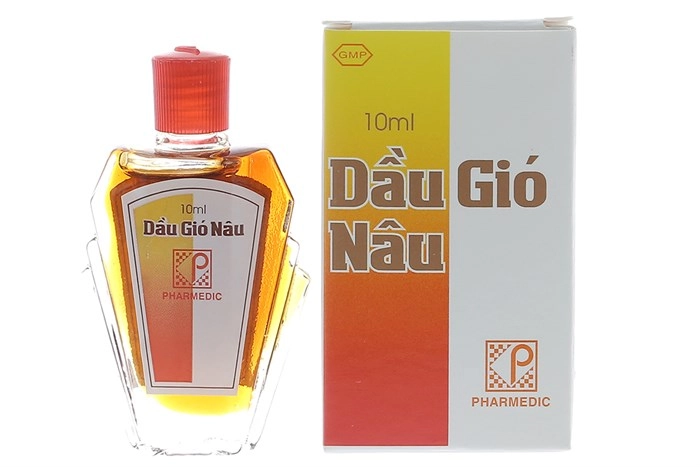 Dầu gió nâu Pharmedic Dầu Gió Nâu chai 10ml