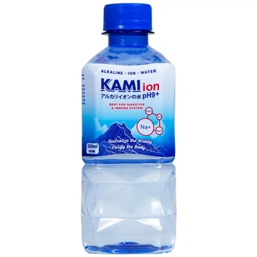 Giúp bổ sung các ion và khoáng chất nước uống ion kiềm Kami-Ion PH9 Plus thùng 24 Chai x 350ml