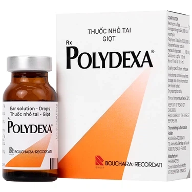 Thuốc điều trị viêm tai ngoài Polydexa Bouchara chai x 10.5ml