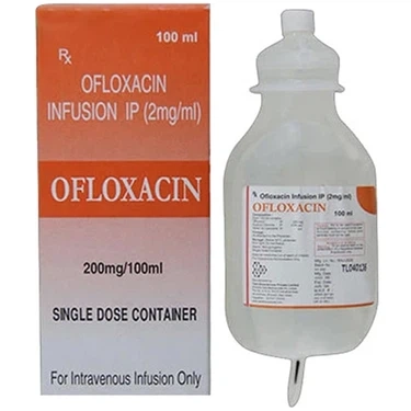 Dung dịch tiêm truyền Ofloxacin 200mg/100ml hộp 1 lọ