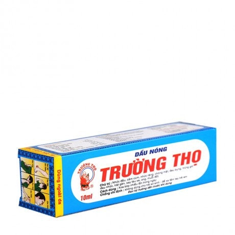 Dầu nóng Trường Thọ hộp 1 chai 10ml