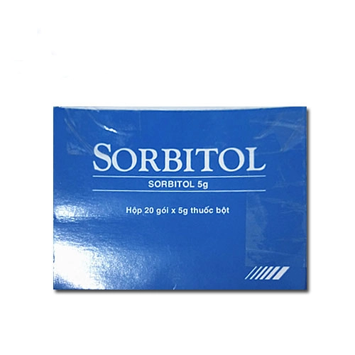Thuốc trị táo bón Sorbitol 5g Pymepharco hộp 20 gói