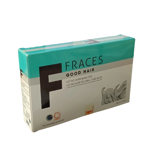 Hỗ trợ giảm rụng tóc Fraces Good Hair hộp 3 vỉ x 10 viên