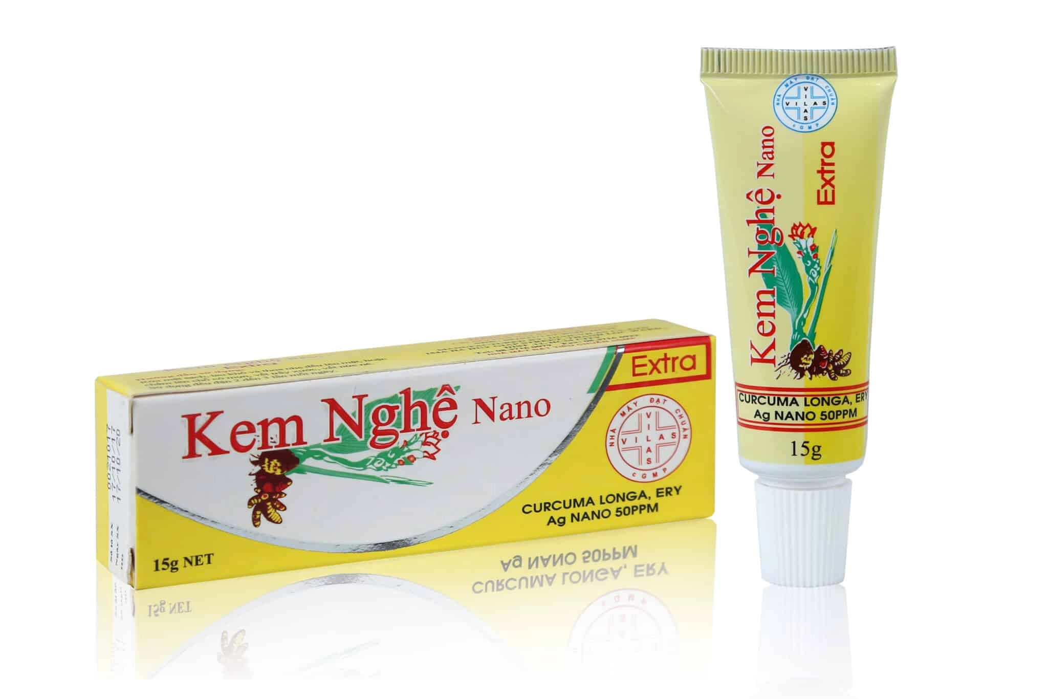 Kem Nghệ Nano Extra Vilas hộp 1 tuýp 15g