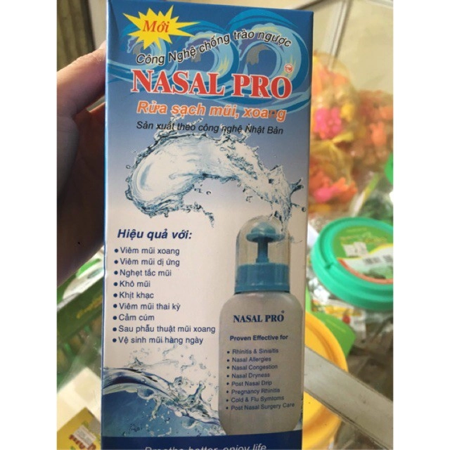 Bình rửa mũi Nasal Pro hộp 1 bình