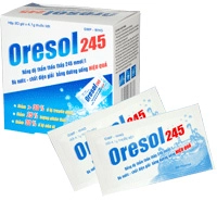 Thuốc bổ sung vitamin và khoáng chất Oresol 245  hộp 20 gói