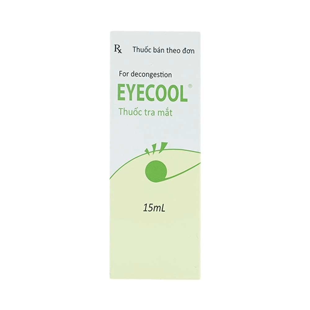 Thuốc tra mắt Eyecool 15ml hộp 1 chai 15ml