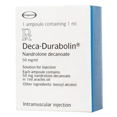 Thuốc tiêm điều trị loãng xương nặng và thiếu máu Deca-Durabolin 50mg/ml Organon hộp 1 lọ x 1ml
