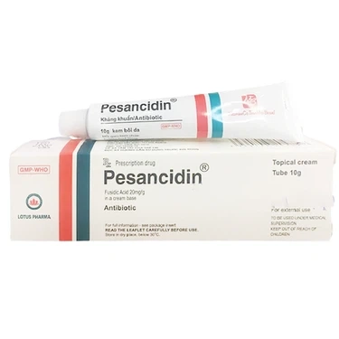 Kem bôi da điều trị nhiễm trùng da Pesancidin Medipharco tuýp 10g