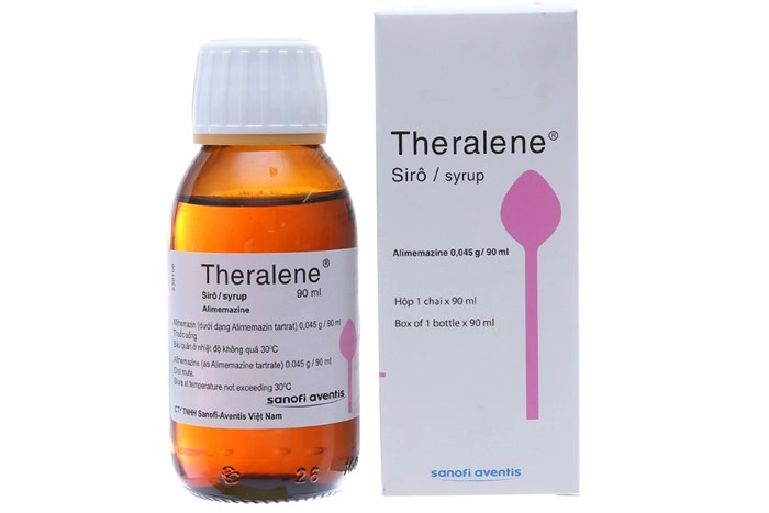 Siro chống dị ứng Theralene chai 90ml