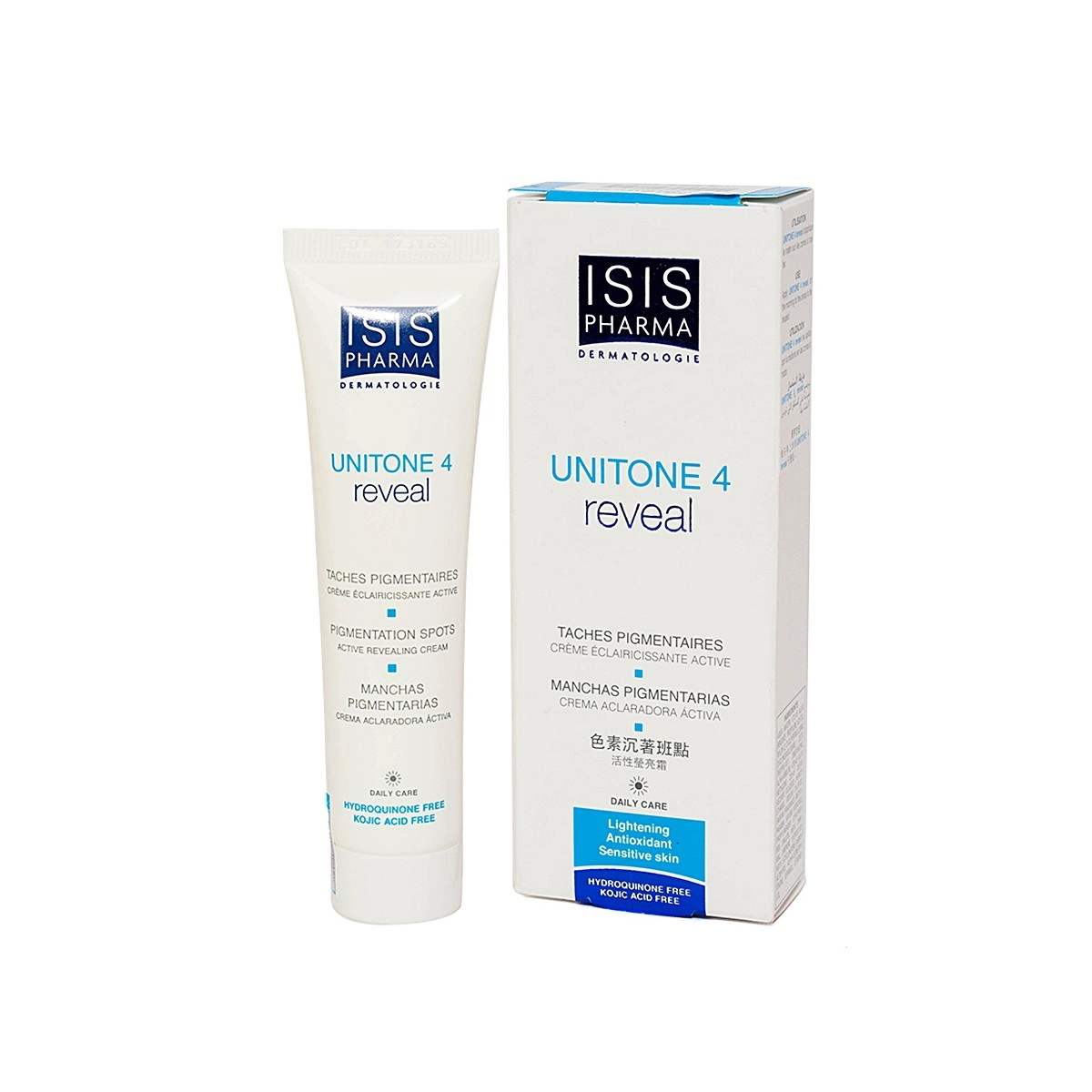 Kem trị nám Unitone 4 Reveal hộp 1 tuýp 30ml