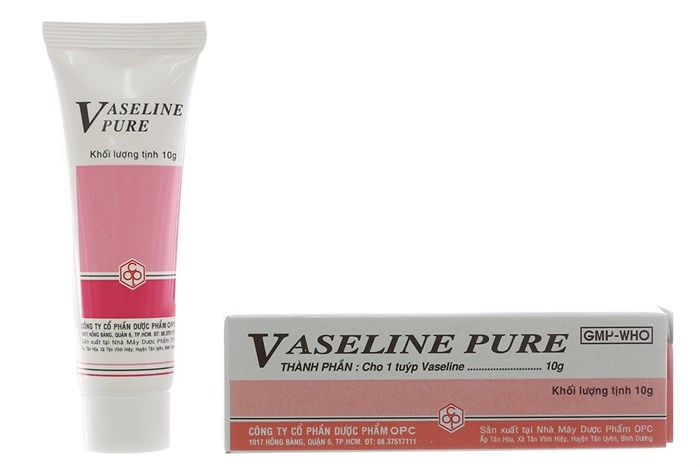 Tuýp dưỡng ẩm môi Vaseline Pure tuýp 10g