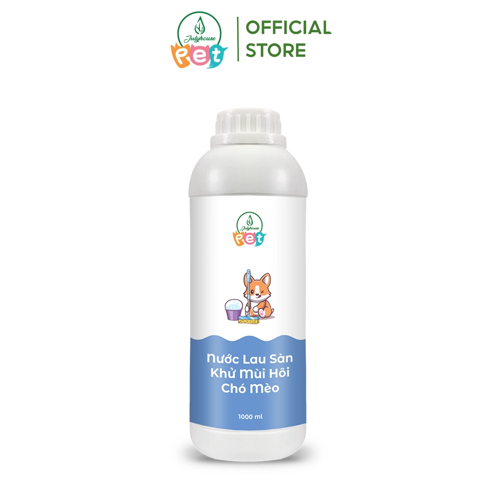 Nước lau sàn dành cho thú cưng Julyhouse chai 1000ml