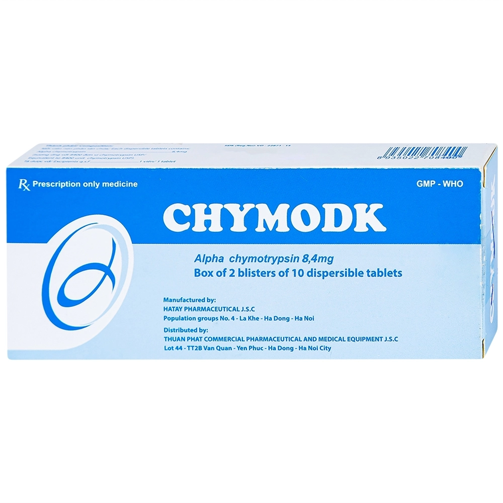 Thuốc chống viêm Chymodk 8.4Mg hộp 20 viên