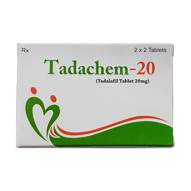 Thuốc rối loạn cương dương Tadachem-20 hộp 4 viên