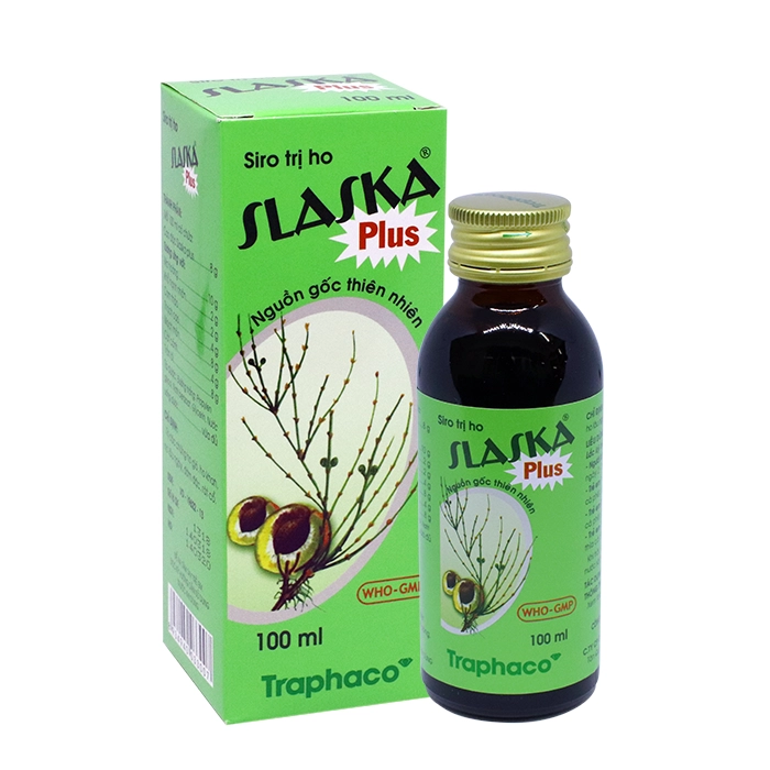 Siro trị ho Slaska Plus chai 100ml