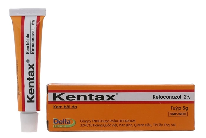 Kem bôi trị nấm da Kentax tuýp 5g