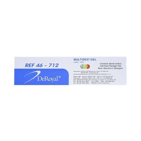 Gel điều trị vết loét Deroyal Multidex Ref46-712 hộp 1 tuýp 85g