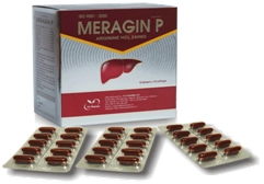 Thực phẩm chức năng bảo vệ gan mật MERAGIN P hộp 10 vỉ x 10 viên
