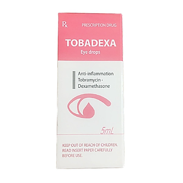 Điều trị bệnh nhiễm trùng ở mắt Tobadexa Samchundang Pharm hộp1 lọ x 5ml