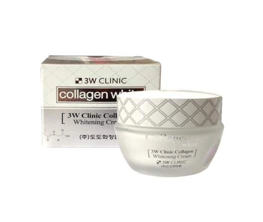 Kem dưỡng trắng da 3W Clinic Collagen Whitening Cream hộp 60g